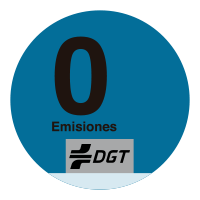 Distintivo ambiental 0 emisiones 